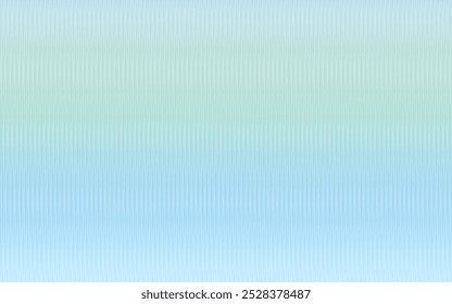 Ribbed glass texture with iridescent effect. Striped translucent plastic background overlay. Reeded pattern design. Vector illustration.