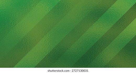 Ribbed green glass background featuring gradient textures and 3D vertical lines. Frosted light effects for window or industrial designs. Polycarbonate prism effects or vintage patterns for wallpapers.
