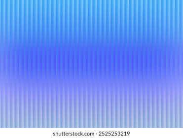 Ribbed translucent glass texture. Abstract gradient background. Plastic or acrylic glass effect. Vector illustration
