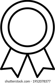 Icono de vectores de premio Cinta Diseño de iconos, Firma de leyes e instituciones legales Ilustración de stock