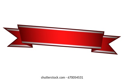 ribbon award isolated