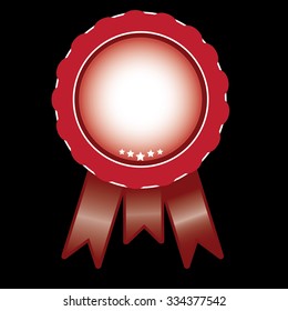 ribbon award on background, vector illustration