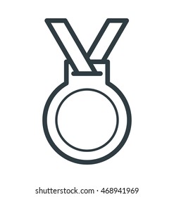 Ribbon Badge Vector Icon
