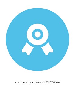 Ribbon Badge Vector Illustration