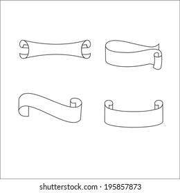 Ribbon banner