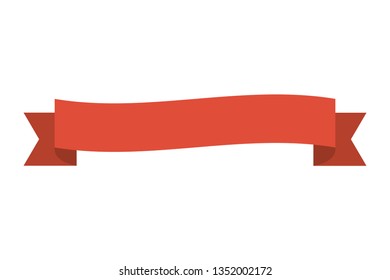 ribbon banner cartoon