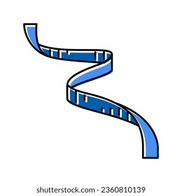 ribbon banner design color icon vector. ribbon banner design sign. isolated symbol illustration