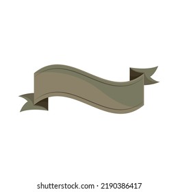 ribbon banner design element icon