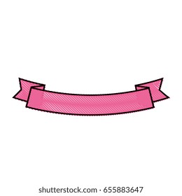 Ribbon banner empty