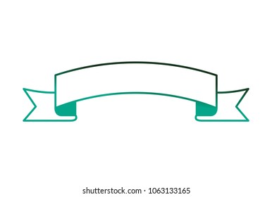 ribbon banner empty decoration ornament
