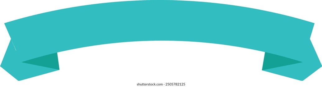 Ribbon and Banner Geometric Shape Set Color Asset Pack