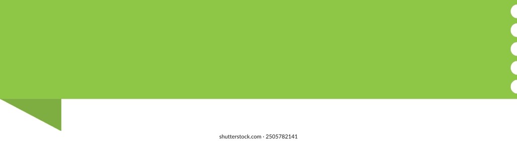Ribbon and Banner Geometric Shape Set Color Asset Pack