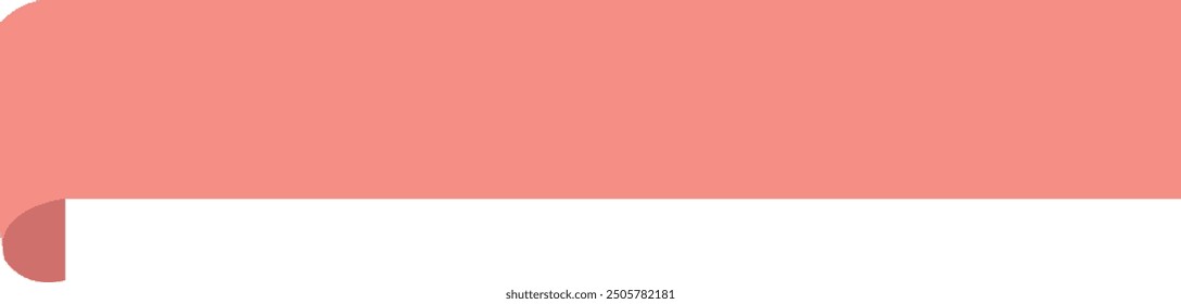 Ribbon and Banner Geometric Shape Set Color Asset Pack