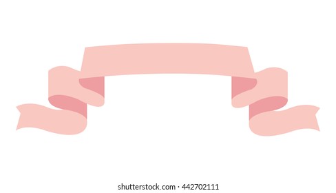 ribbon banner icon