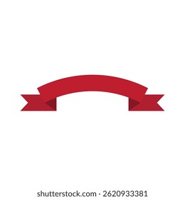 Icono de Anuncio de cinta Plantilla de Vector de diseño plano