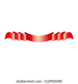 ribbon banner icon illustration