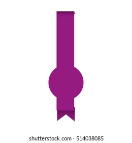 ribbon banner icon image 