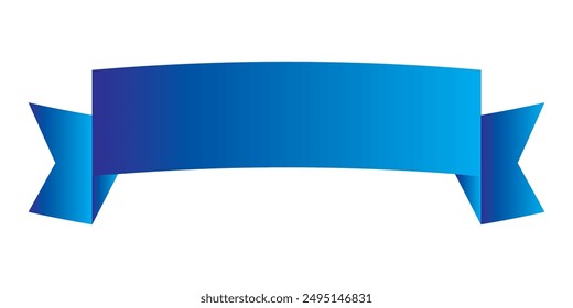 Ribbon banner icon vector. colorful banner ribbon vector isolated on white background. vector illustration.