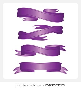 Ribbon Banner Illustration Graphic Element