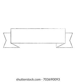 Ribbon banner isolated