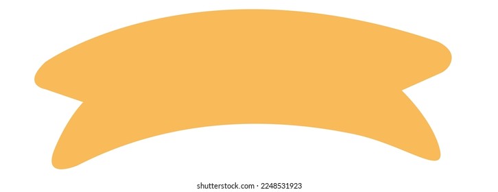 Banner de cinta y etiqueta, diseño de elementos de decoración
