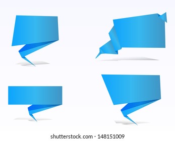 ribbon banner set