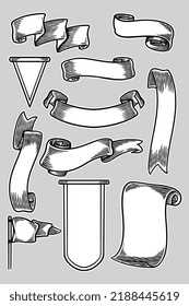 Banner-Set, Vektorgrafik