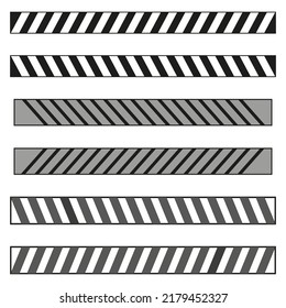 Ribbon banner. Sign forbidden. Vector illustration. Stock image. 