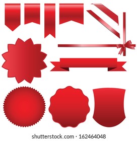 ribbon banner sticker
