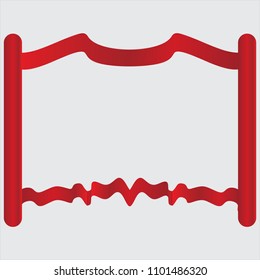 Ribbon  Banner  Stock  Vector
