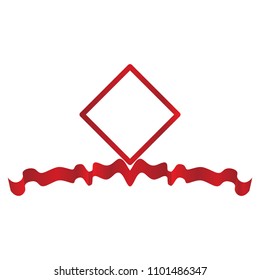 Ribbon  Banner  Stock  Vector
