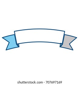 Ribbon banner symbol