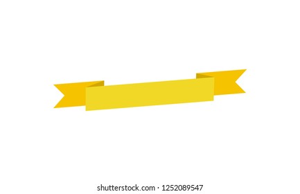 Ribbon banner vector