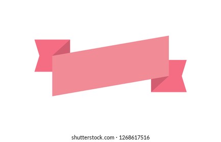 Ribbon banner vector