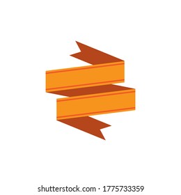 Ribbon banner Vector illustration design template