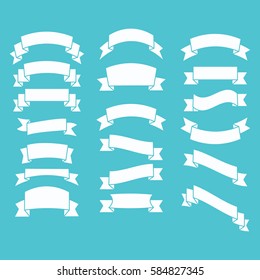Ribbon banner for web edsign