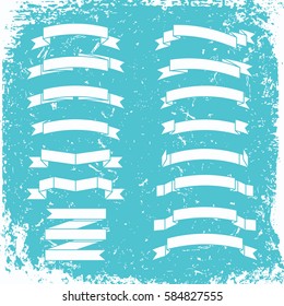 Ribbon banner for web edsign