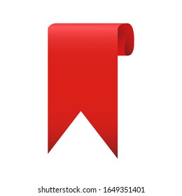 Ribbon banners, isolated vector collections.