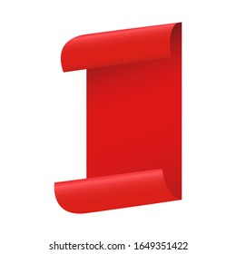 Ribbon banners, isolated vector collections.