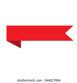 ribbon banners on white background. ribbon banners sign. 
