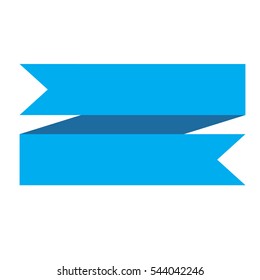 ribbon banners on white background. ribbon banners sign. 