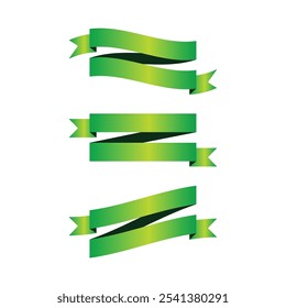 Conjunto de Anuncios de cinta Diseño de Vector.