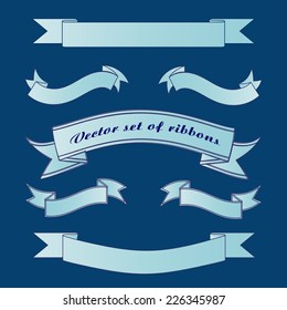 Ribbon Banners Vector Collection 