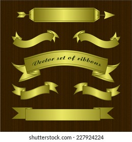 Ribbon Banners Vector Collection 