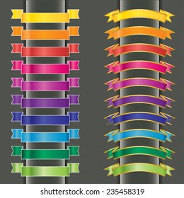 Ribbon Banners Vector Collection