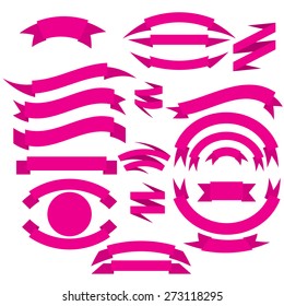 Ribbon Banners Vector Collection