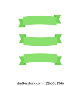 Ribbon banners, vector illustration