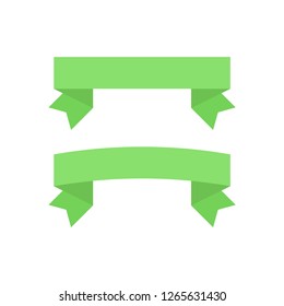 Ribbon banners, vector illustration