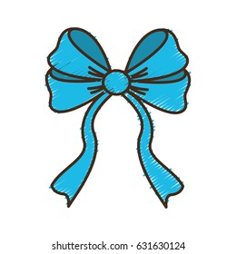 ribbon bow to decoration gift present
