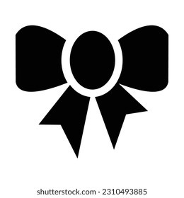 Ribbon Bow Icon , Vector Graphics